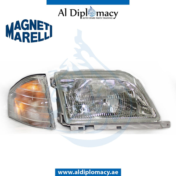 Right Headlight, Normal, 710301090122 for Mercedes-Benz SL Class W129 (1989-2001) models, Part Number MM-1298207661